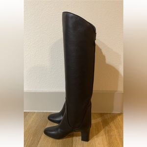 Jimmy Choo Minerva 65 Leather High Boots